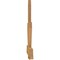 Ekena Millwork Kennewick Rough Sawn Timber Gable Bracket, Western Red Cedar, 84"W x 38"H x 2"D x 6"F, 11/12 Pitch GBW084X38X0206KEN00RWR - alternate 2
